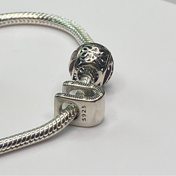 Sterling Silver Letter U Charm - Picture 6 of 7